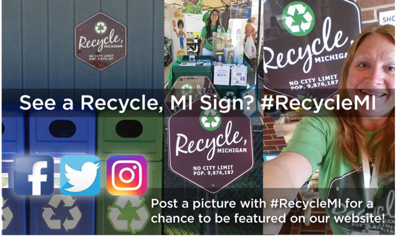 Be a Part of #RecycleMI